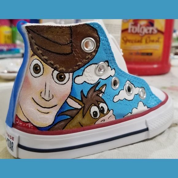 Custom Toy Story Kid Shoes - Picture 2 of 2